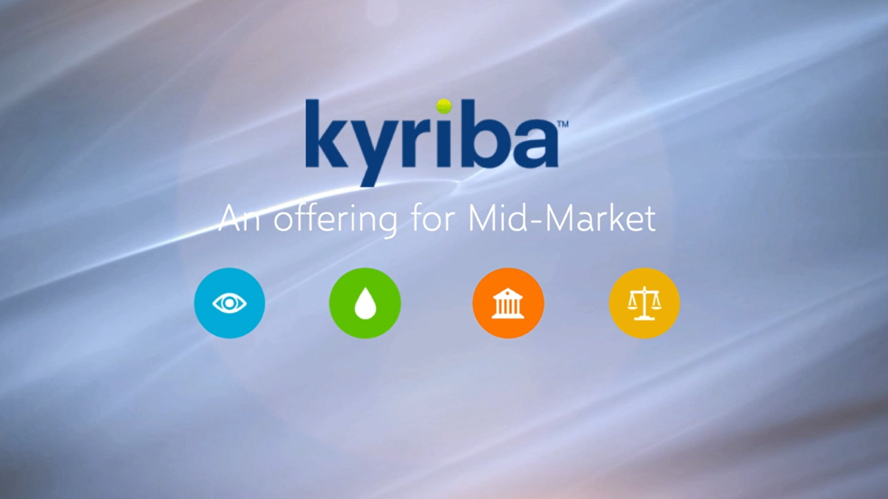 Kyriba mid market video