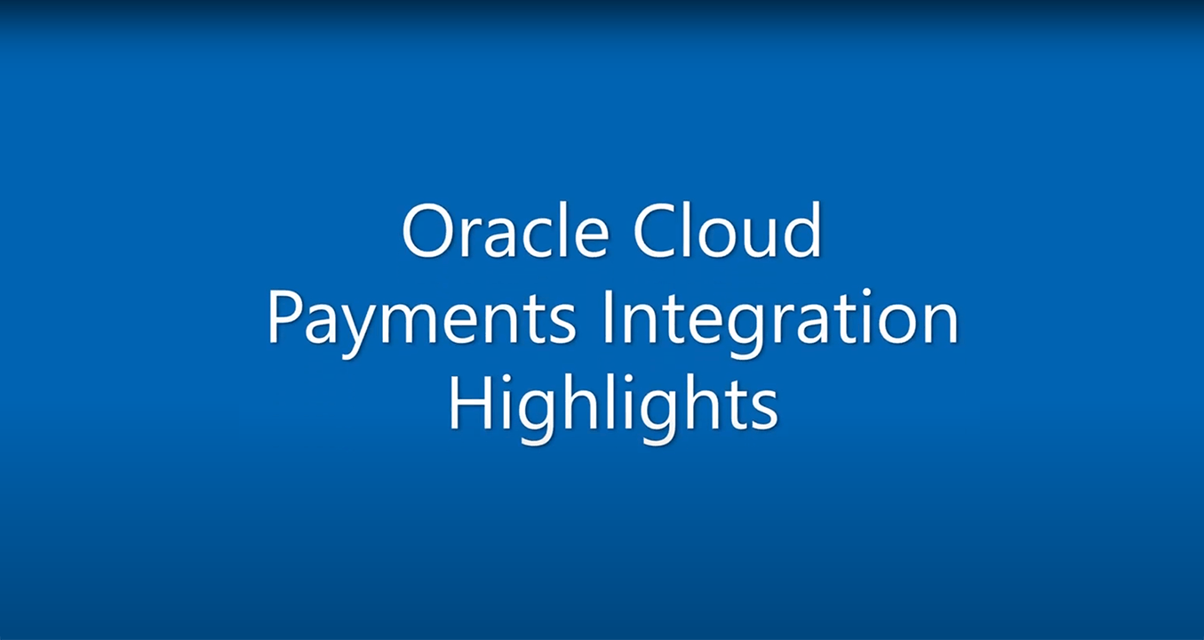 Oracle cloud video