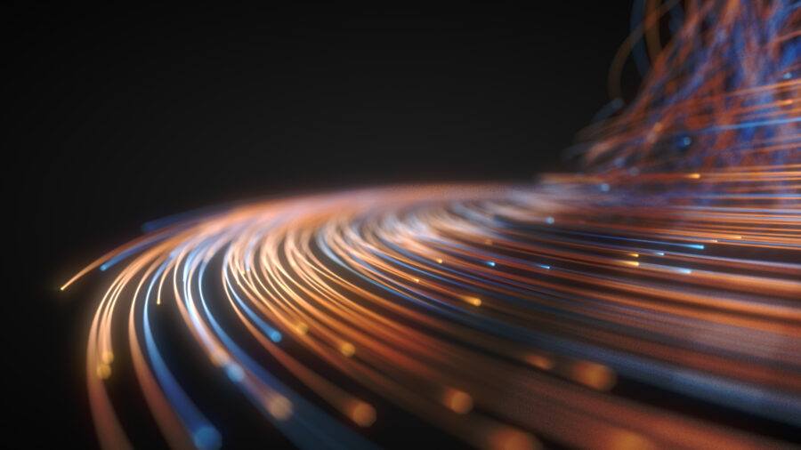 fast moving fiber optics