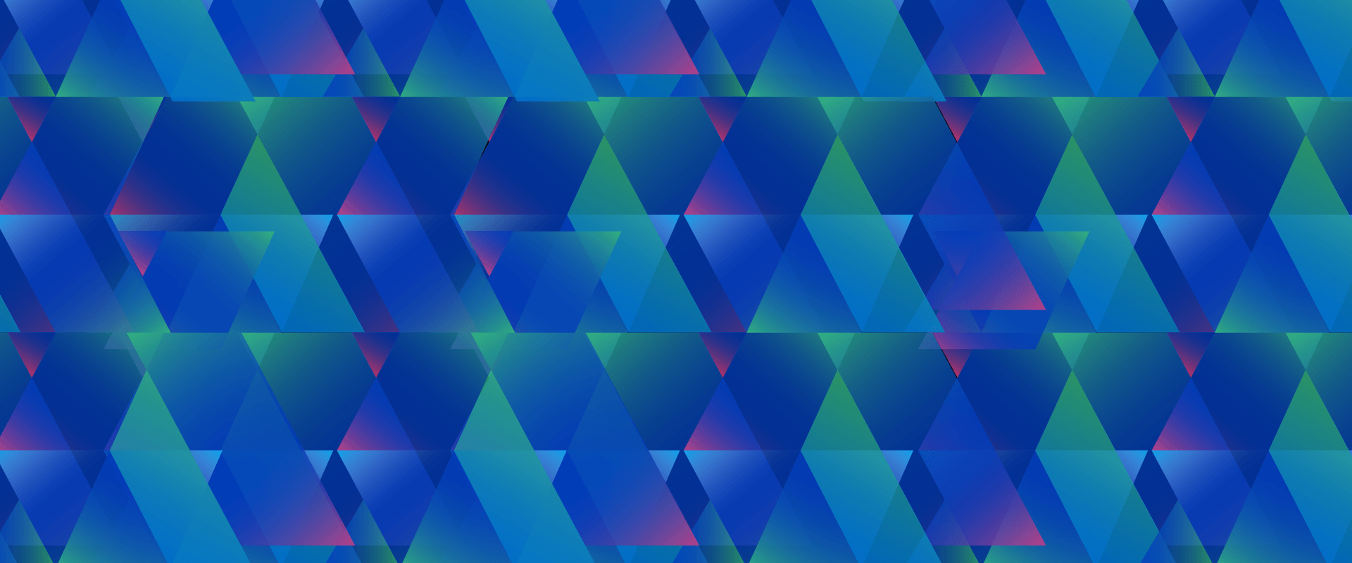 abstract triangle design
