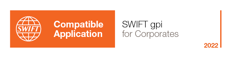 SWIFT gpi for Corporates 2022 certificate for Kyriba , a trusted partner for you to leverage SWIFT bank connectivity
