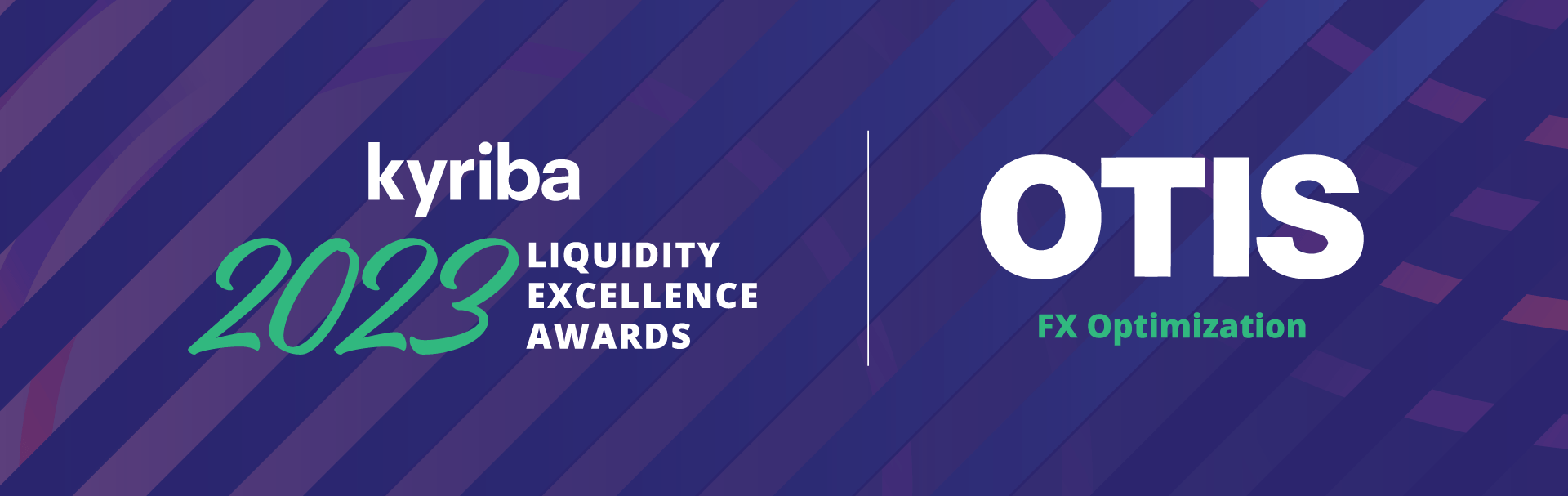 Kyriba Live 2023 Liquidity Excellence Awards with Otis