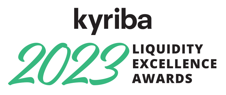 kyriba liquidity excellence awards logo
